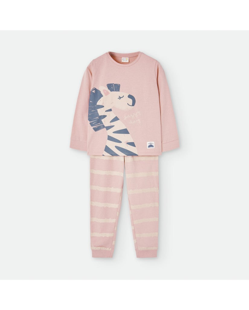 Pijama Juvenil Zabra Rosa