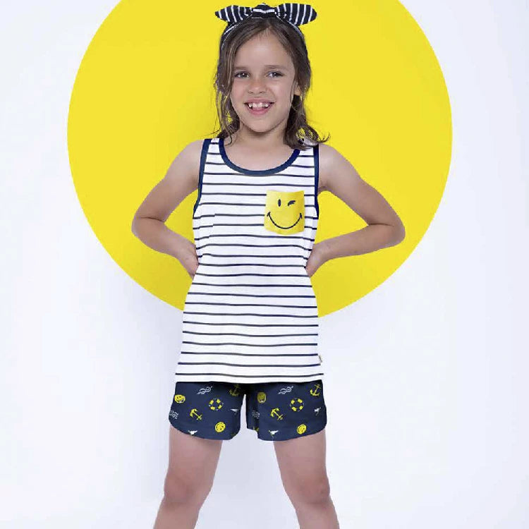 Pijama Infantil de Niña Primavera-Verano