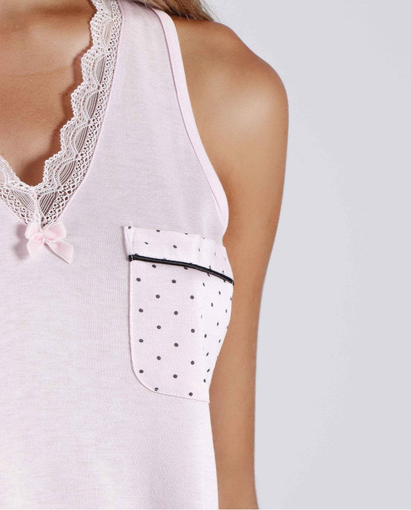 Pijama sin Mangas Soft Secret (imagen 4)
