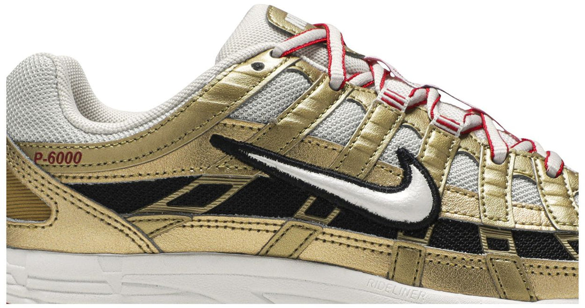 Nike P-6000 Oro Metálico (Mujer) - vista superior
