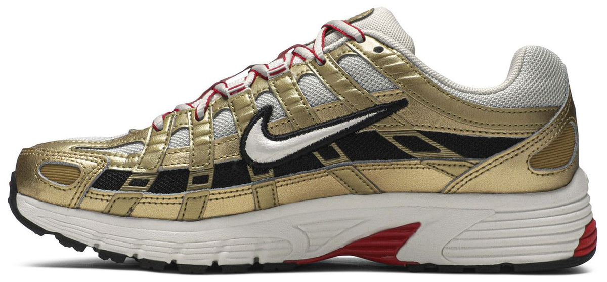 Nike P-6000 Oro Metálico (Mujer) - vista trasera