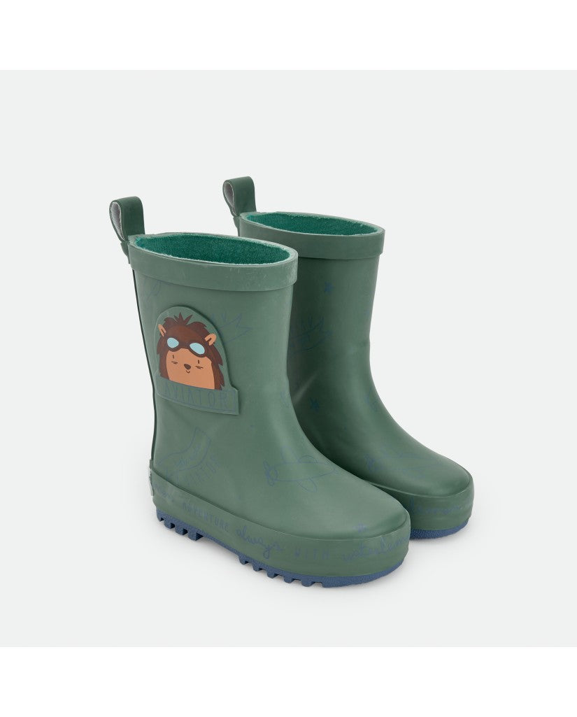 Botas de Agua Verde Aviador