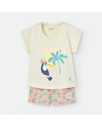 Pijama Niña Manga Corta Paradise