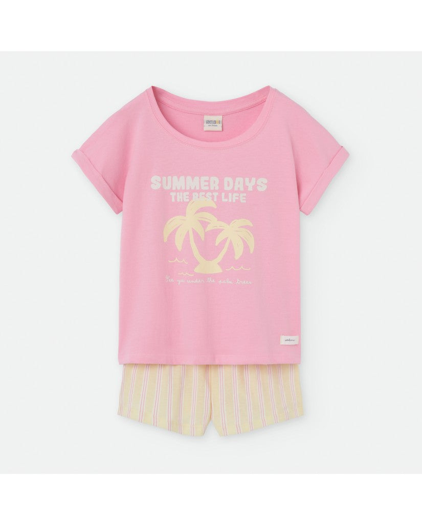 Pijama Manga Corta Niña Summer Days (imagen 2)