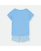 Pijama Manga Corta Niña Seashells