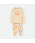 Pijama Manga Larga Niña Wheels In Bloom