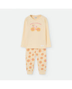 Pijama Manga Larga Niña Wheels In Bloom