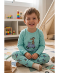 Pijama Niño Manga Larga Perro Scooter