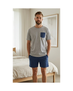 Pijama Manga Corta Hombre Gameover (imagen 3)