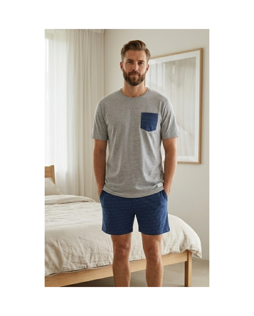 Pijama Manga Corta Hombre Gameover (imagen 3)