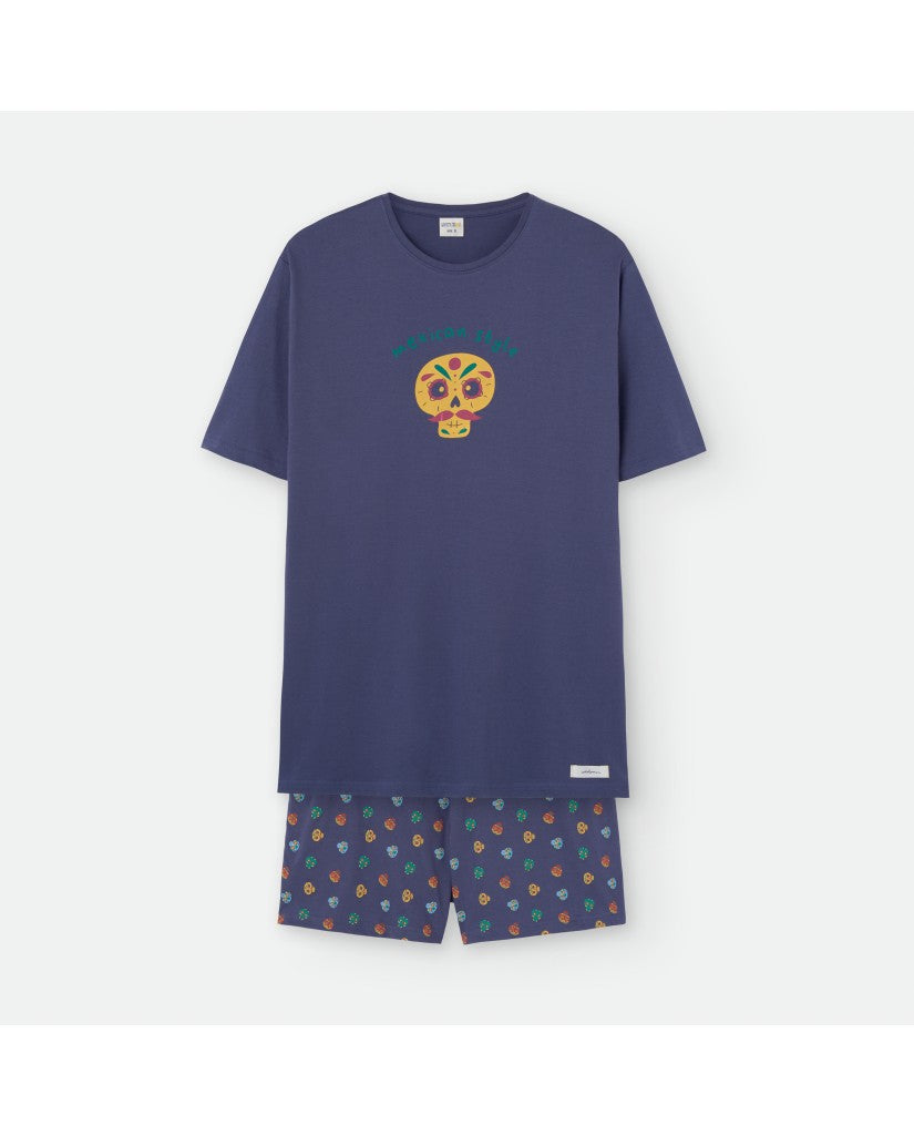 Pijama Manga Corta Niño Mexican Style