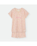 Pijama de Mujer Manga Corta Rosa Sleep All Day