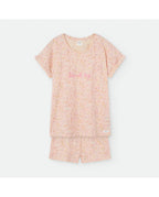 Pijama de Mujer Manga Corta Rosa Sleep All Day