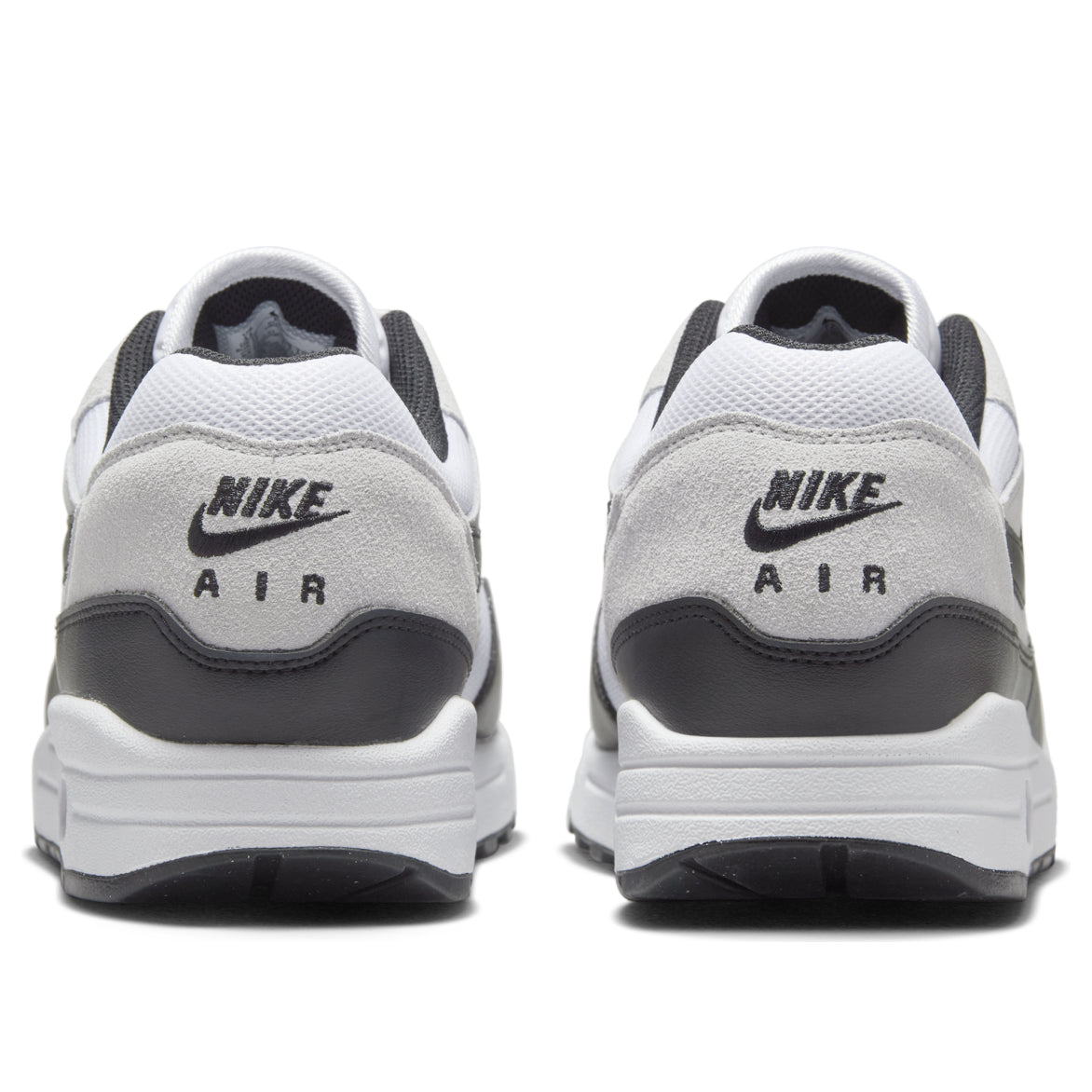 Nike Air Max 1 Essential Blanco Platino Puro Negro - detalle suela