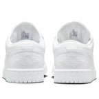 Jordan 1 Low Triple Blanco Mujer detalle suela