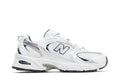 New Balance 530 Blanca y Azul Marino
