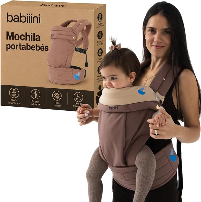 Mochila Portabebés Ergonómica Ajustable