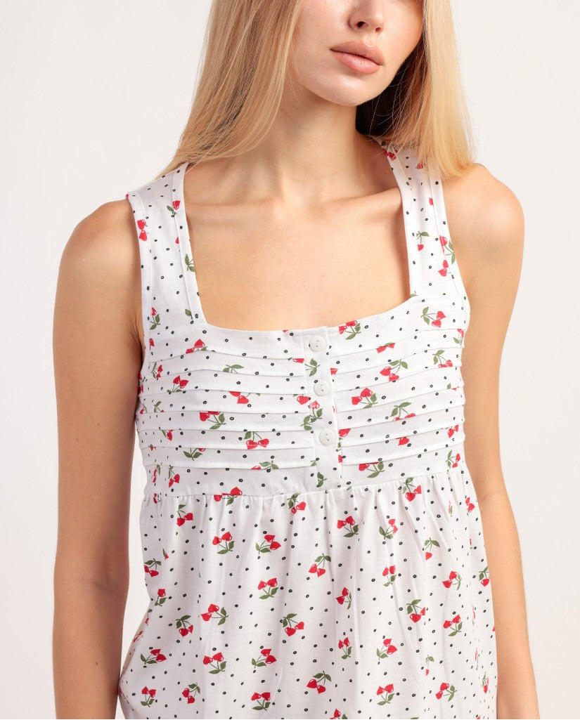 Camisón Tirantes Mujer Cherries (imagen 4)