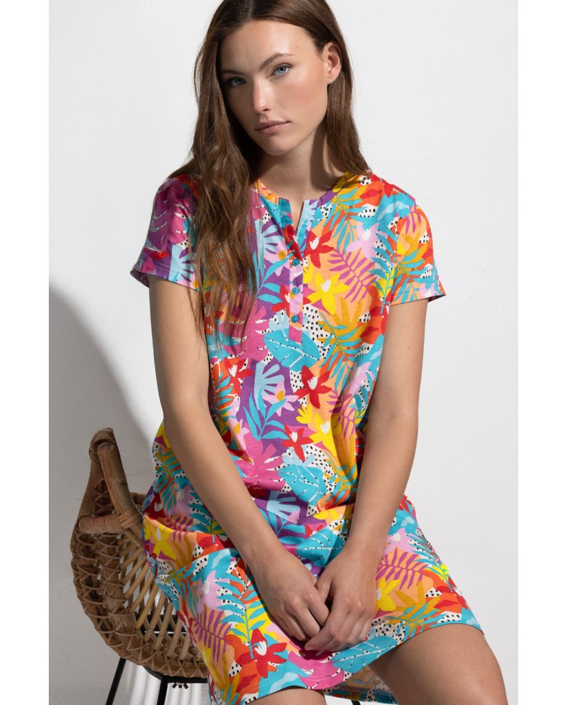 Vestido Camisón Mujer Tropical Summer (imagen 2)