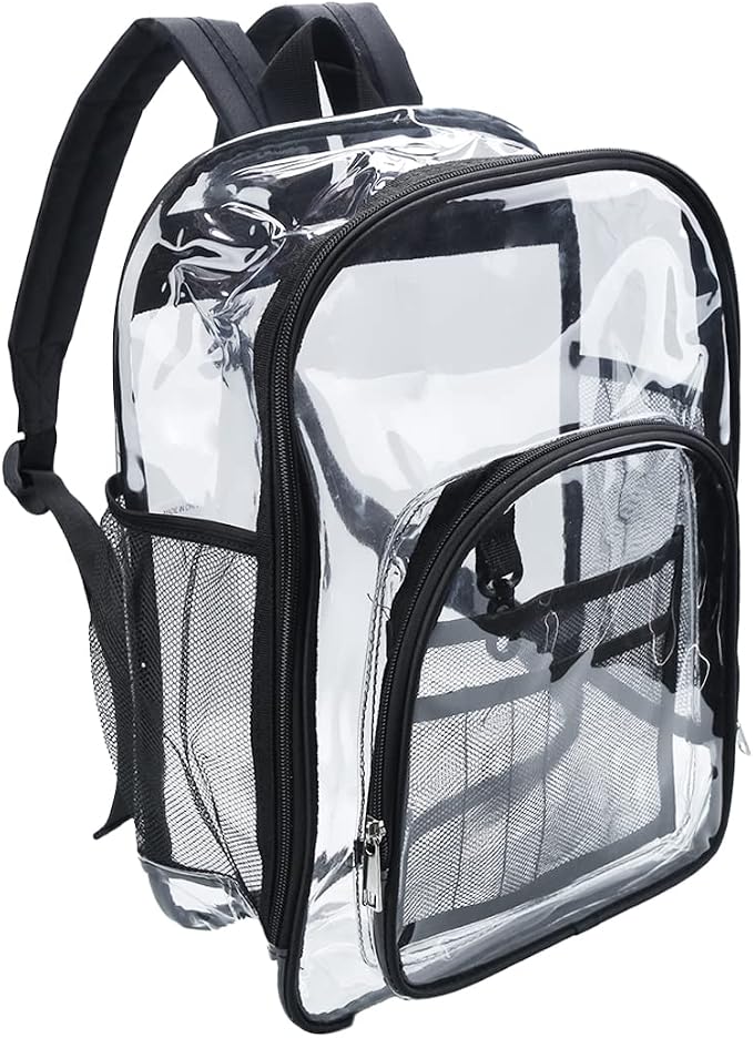 Mochila Transparente Impermeable de PVC