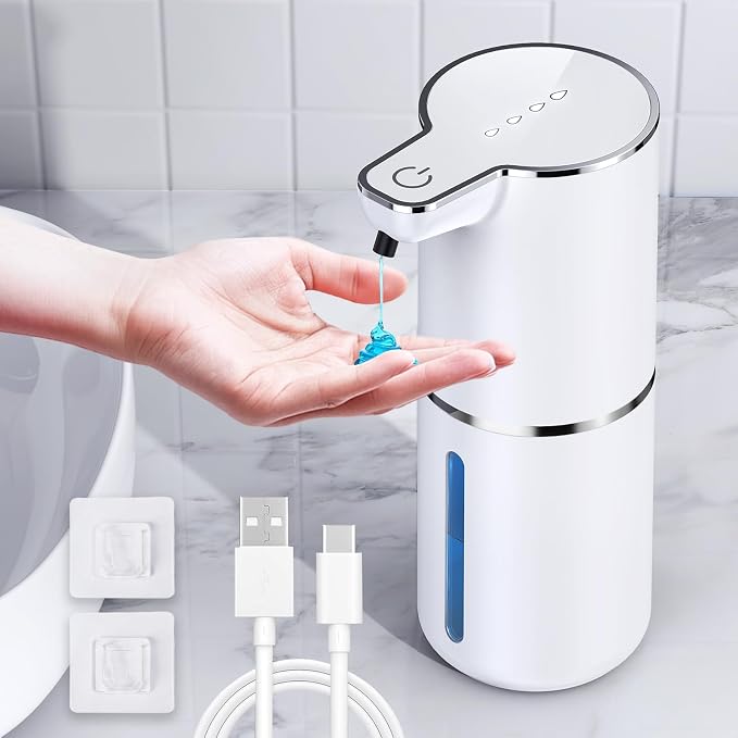 Dispensador de Jabón Automático con Sensor Infrarrojo