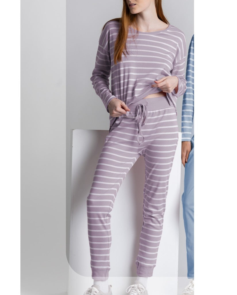 Pijama Oversize Stripes Home