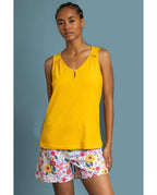 Pijama sin Mangas Gold Flowers (imagen 2)