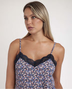 Pijama Tirantes Blue And Pink Liberty (imagen 5)
