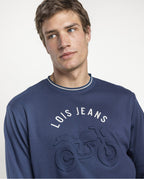 Pijama de Hombre Embossing Marino (imagen 2)