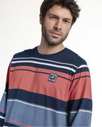 Pijama de Hombre Rayas Burnt (imagen 3)