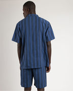 Pijama de Hombre Manga Corta Abierto Marine Flags (imagen 3)