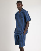 Pijama de Hombre Manga Corta Abierto Marine Flags (imagen 4)