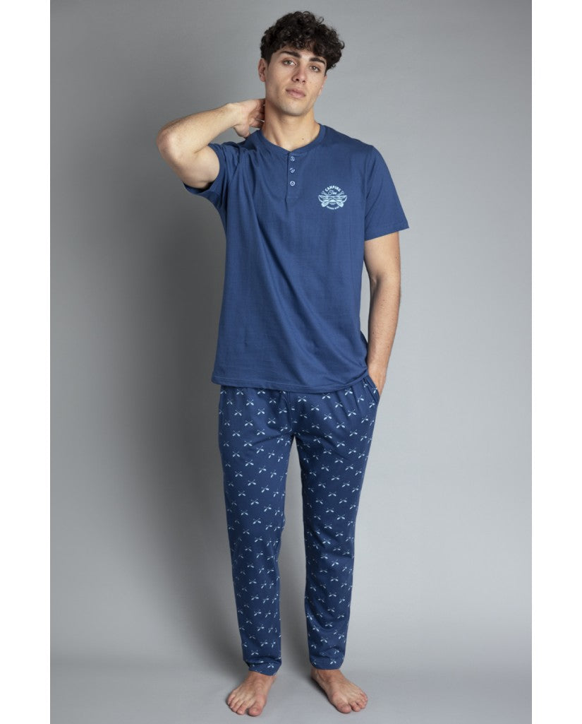 Pijama de Hombre Pantalón Largo Canoe (imagen 2)