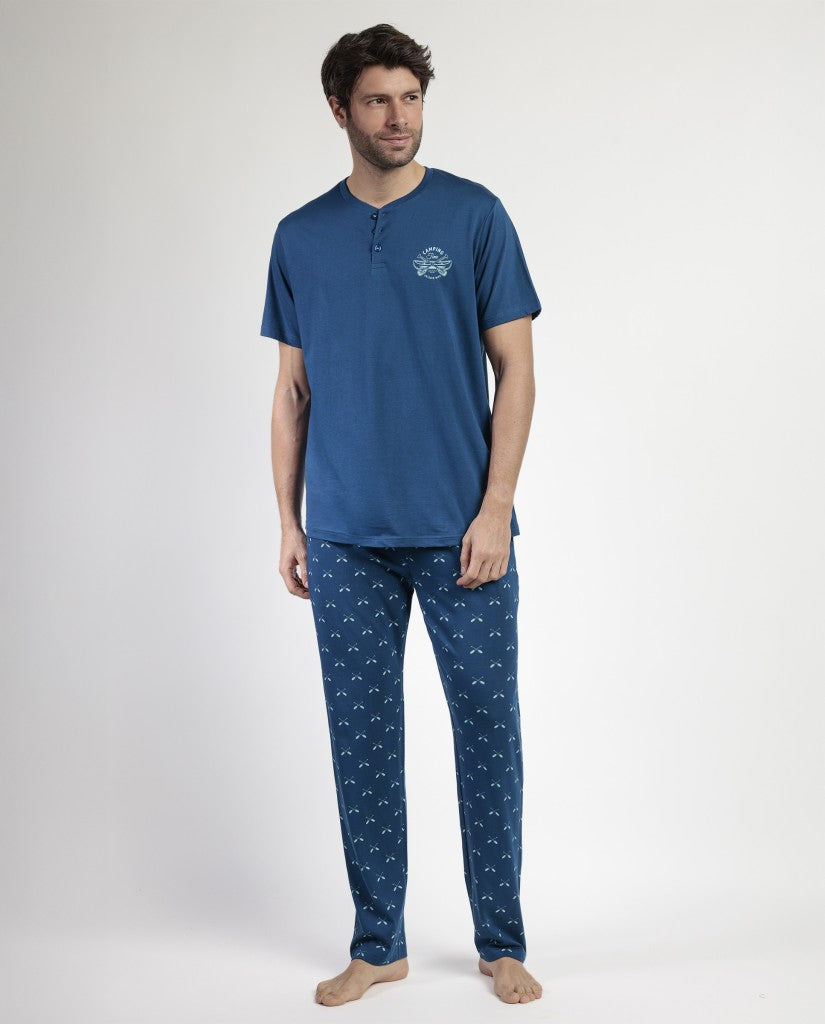 Pijama de Hombre Pantalón Largo Canoe (imagen 3)