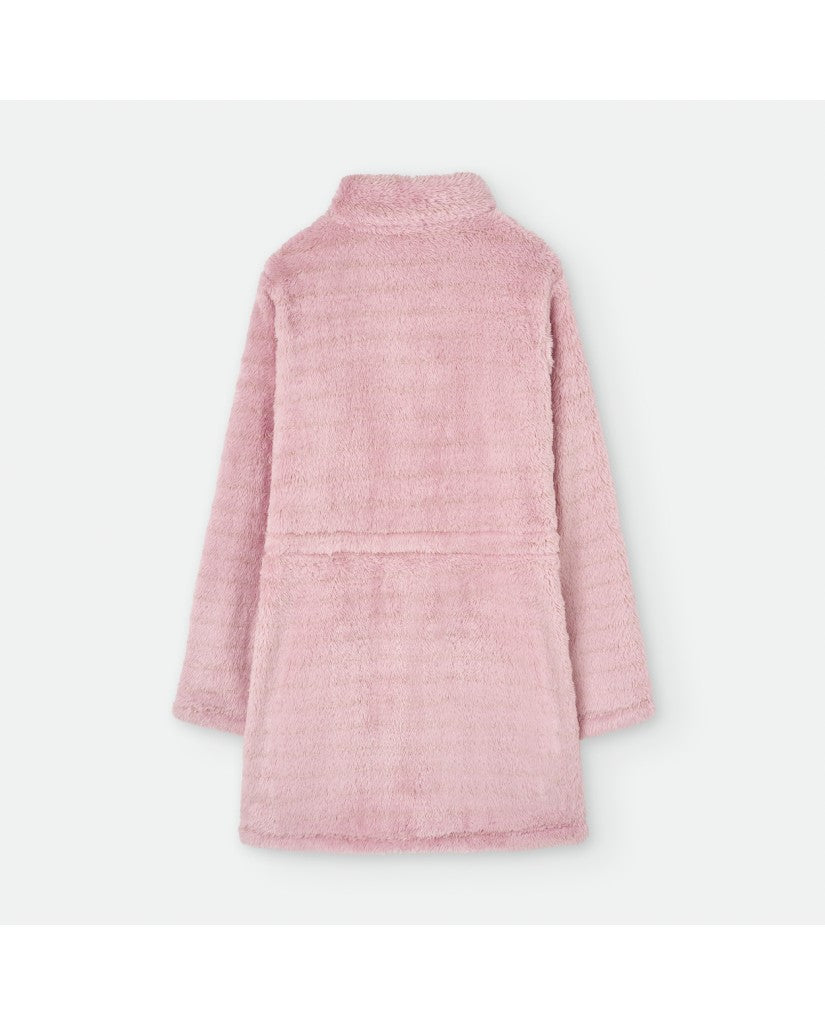 Bata Larga Rosa Niña (imagen 2)