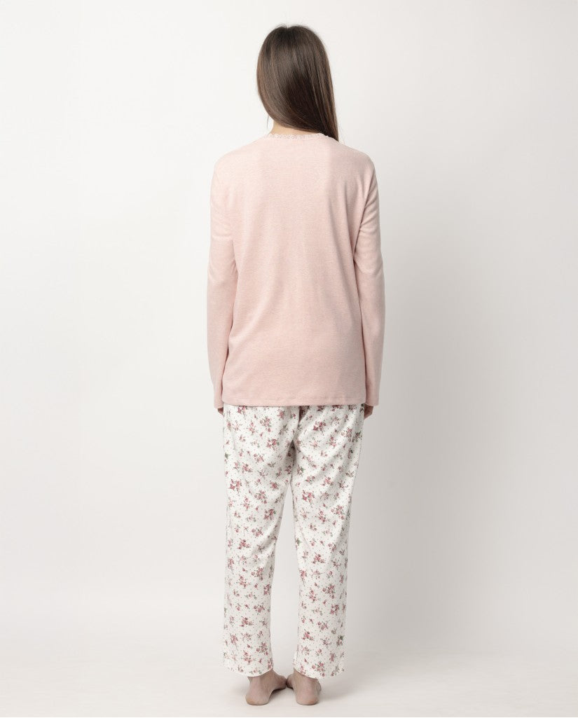 Pijama de Mujer Manga Larga