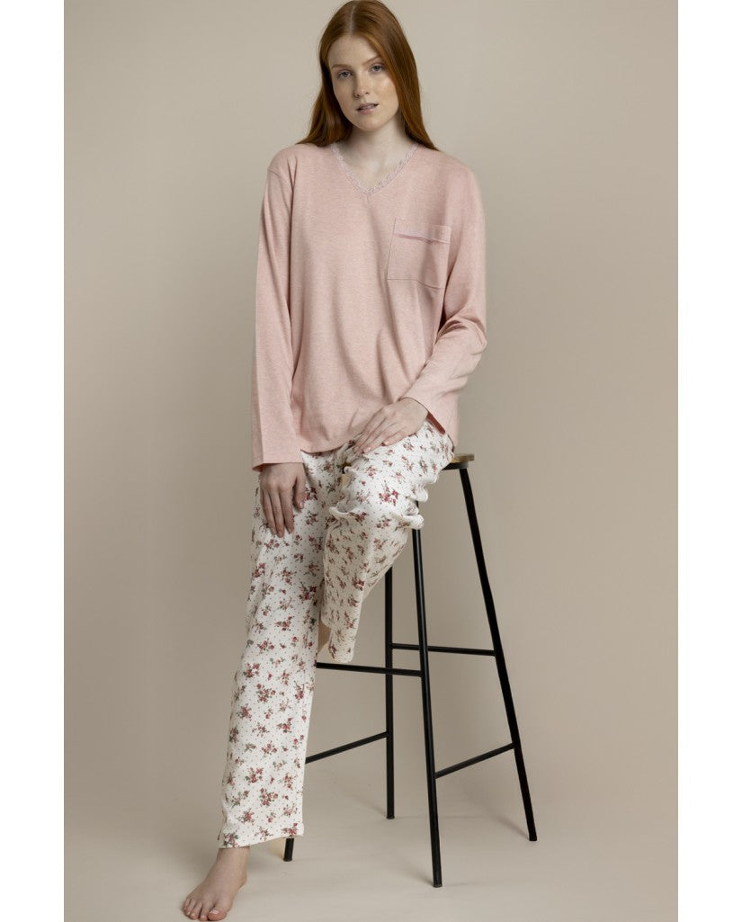 Pijama de Mujer Manga Larga (imagen 3)