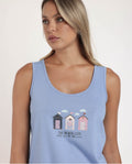 Pijama de Mujer sin Mangas Beach Life