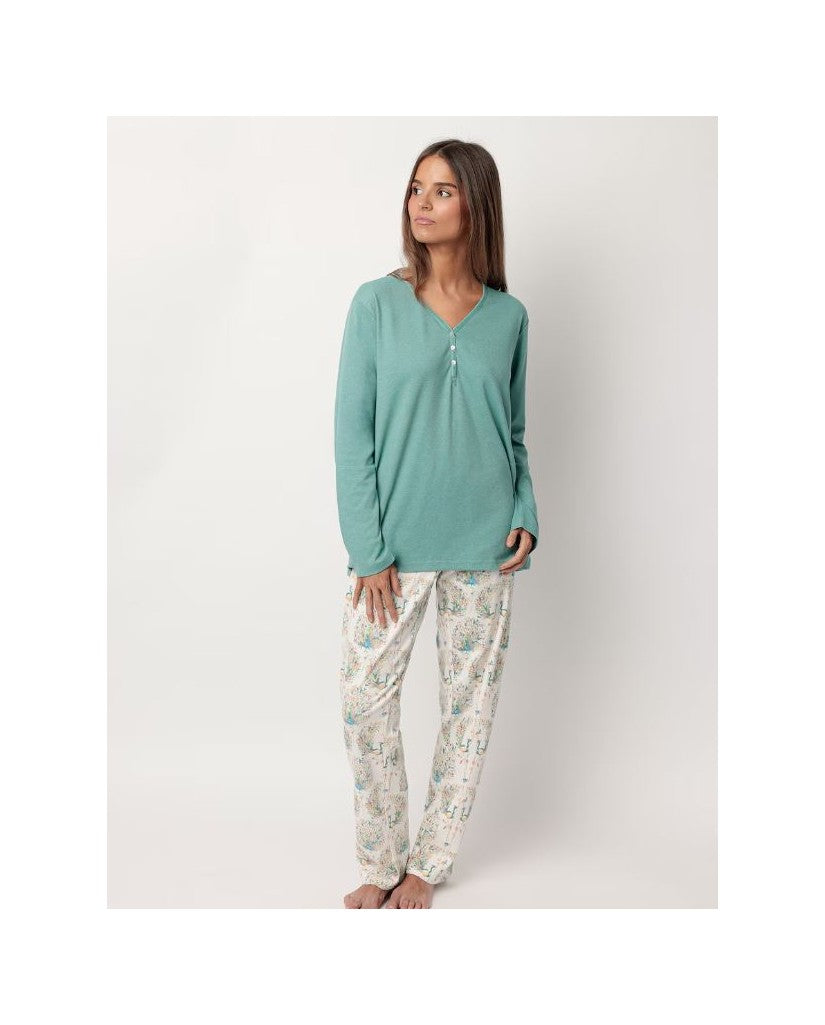 Pijama de Mujer Soft Peacock (imagen 3)