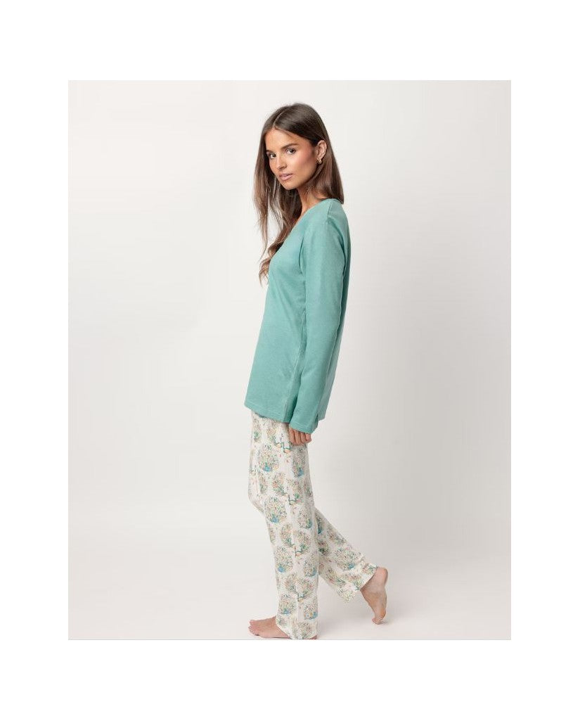 Pijama de Mujer Soft Peacock (imagen 2)