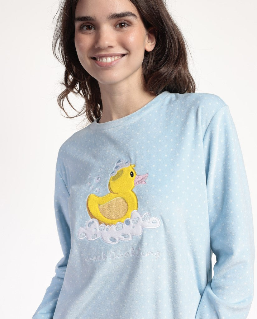 Pijama de Mujer Velvet Sweet Duckling (imagen 3)