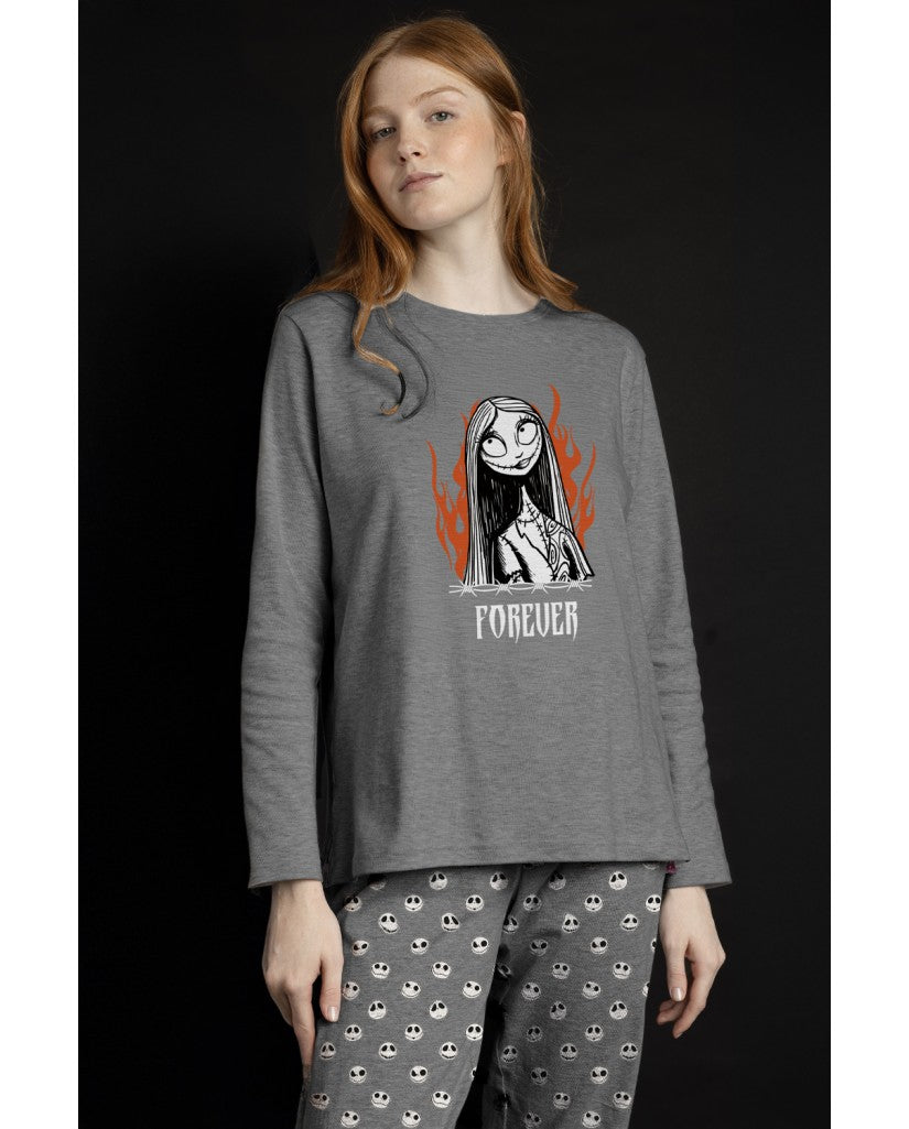 Pijama de Mujer Manga Larga Nightmare