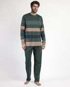 Pijama de Hombre Manga Larga Rayas Wild Spirit (imagen 3)