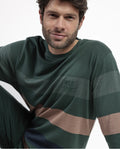 Pijama de Hombre Manga Larga Rayas Wild Spirit