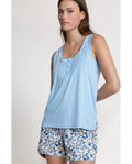 Pijama sin Mangas Mujer Classic Cachemire