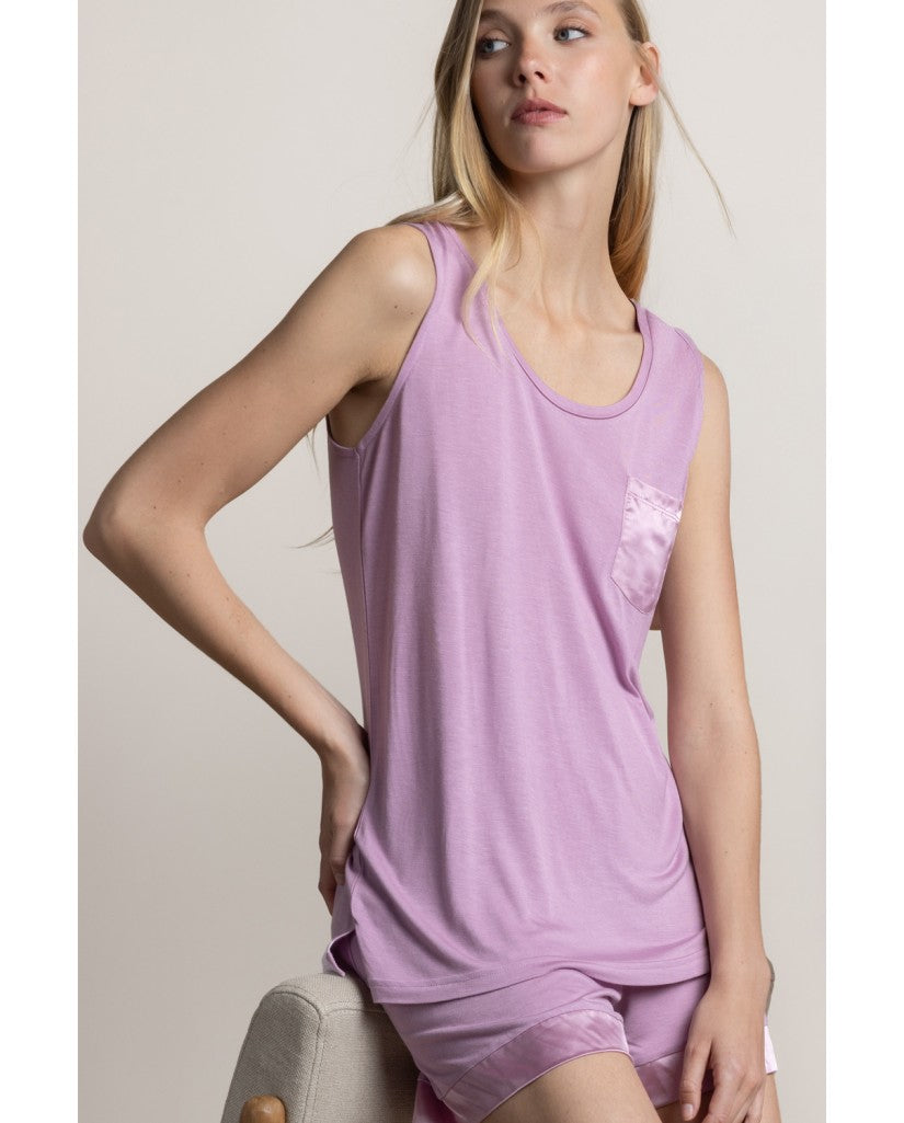 Pijama sin Mangas Mujer Soft Dreams (imagen 2)
