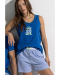 Pijama sin Mangas Mujer Love Your Life