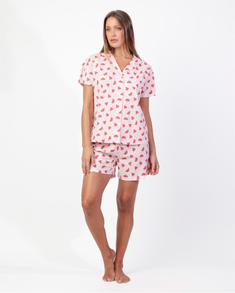Pijama de Mujer Manga Corta Ref. 64082-0 (imagen 2)