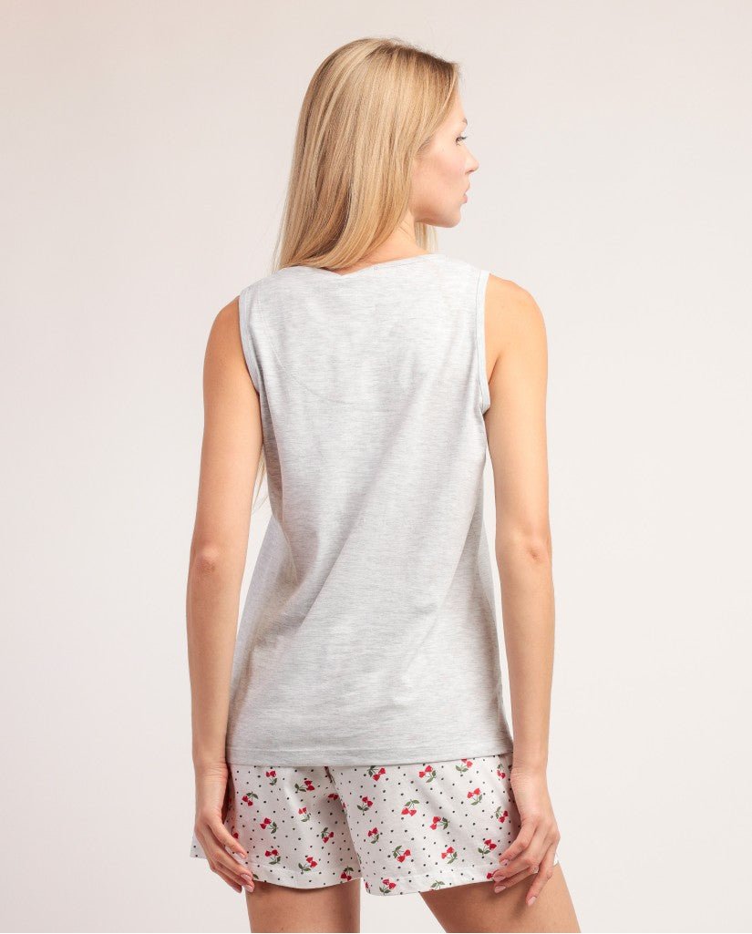 Pijama sin Mangas Cherries (imagen 4)