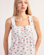 Pijama de Mujer sin Mangas Cherries (imagen 4)